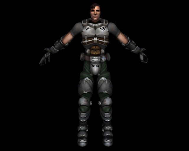 robo man character Modelo 3D .c4d .max .obj .3ds .fbx .stl .blend 