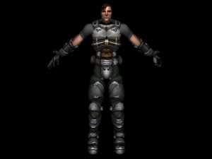robo man character 3Dモデル