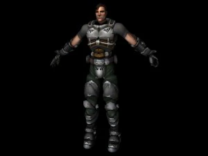 robo man character 3D Model