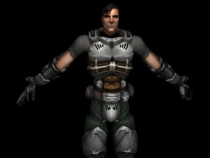 robo man character 3D Model