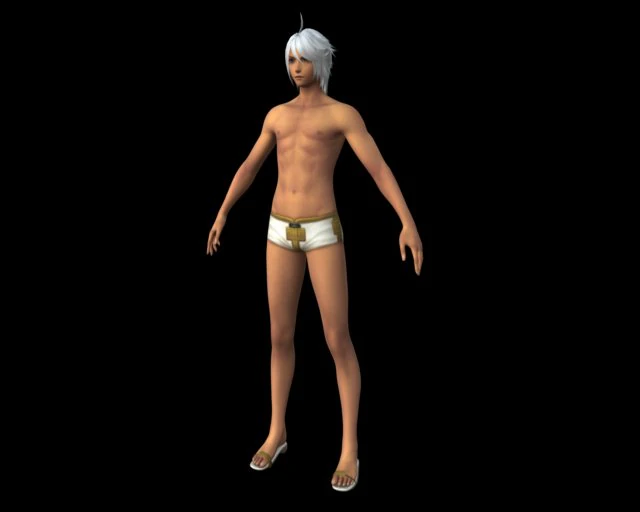 sexy boy character 3D Model .c4d .max .obj .3ds .fbx .stl .blend