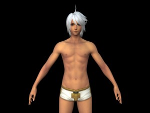 sexy boy character Modelo 3D