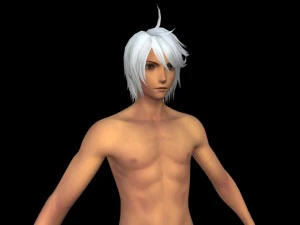 sexy boy character 3D Model