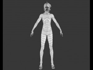 sexy boy character Modelo 3D