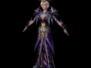sexy warrior queen 3D Model