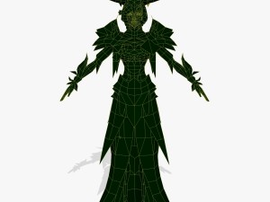 sexy warrior queen 3D Model