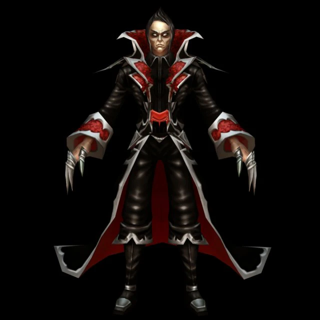 vampire monster character 3D Model .c4d .max .obj .3ds .fbx .stl .blend 