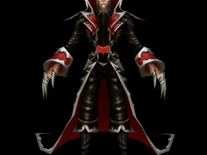 Персонаж вампира-монстра 3D Модель