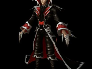 vampire monster character 3D Model