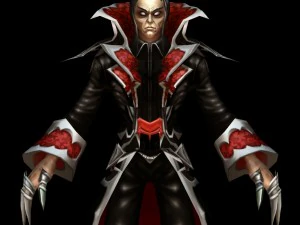 vampire monster character 3D Model