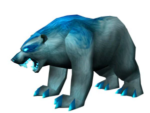 낮은 폴리 게임 동물 곰 2 bo1 3D 모델