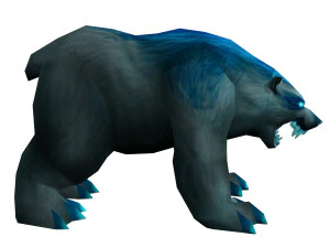 lowpoly game animal bear2 bo1 3D Model