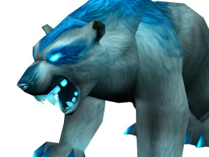 lowpoly game animal bear2 bo1 3D Model