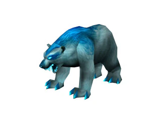 lowpoly game animal bear2 bo1 3D Model