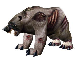 lowpoly game animal bear9 mo1 3D Model