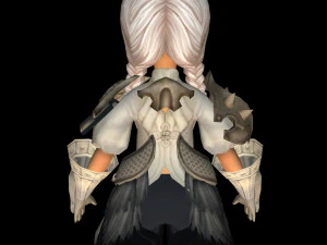 cute doll fighter 02 3D Model