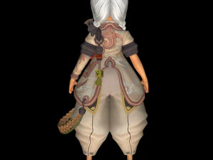 cute doll girl 3D Model