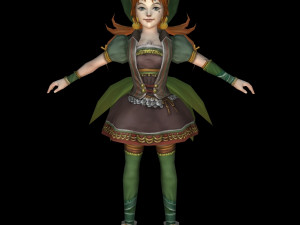 farry girl 3D Model