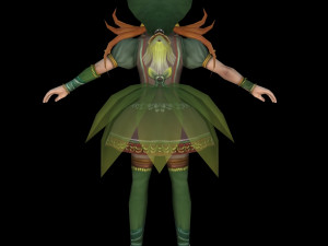 farry girl Modèle 3D