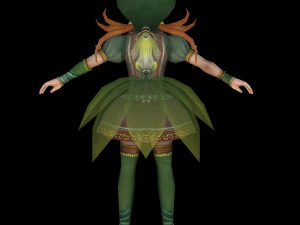 farry girl 3D Model