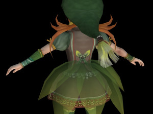 farry girl Modèle 3D