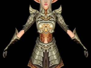 fighter women character Modelo 3D