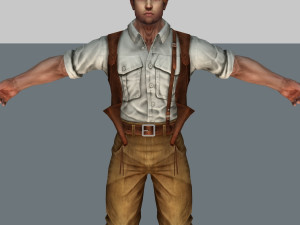 character of movie 3Dモデル