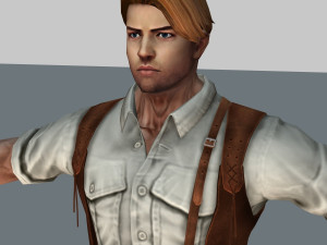 character of movie 3Dモデル