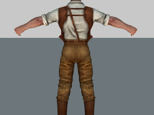 character of movie 3Dモデル