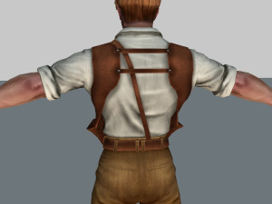 character of movie 3Dモデル