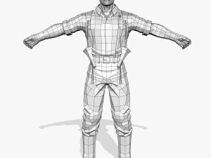 character of movie 3Dモデル