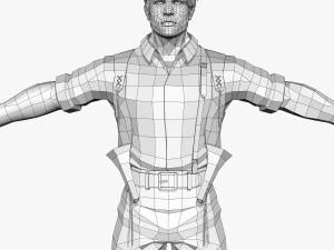 character of movie 3Dモデル