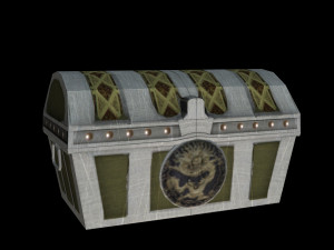 old sanduk box 3D Model