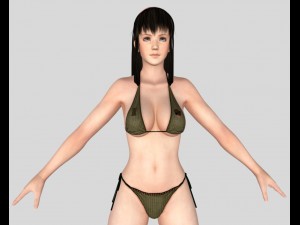 sexy bikini girl 03 Modèle 3D