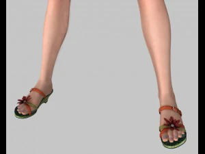 sexy bikini girl 03 3D Model