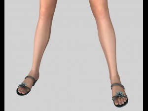 sexy bikini girl 04 Model 3D