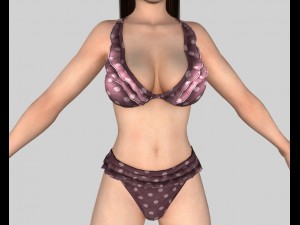 sexy bikini girl 05 3Dモデル