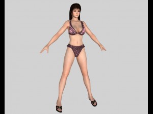 sexy bikini girl 05 3Dモデル