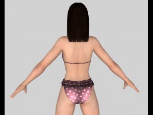 sexy bikini girl 05 3Dモデル