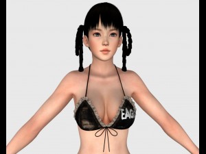 sexy bikini girl 06 Model 3D
