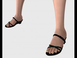 sexy bikini girl 06 Model 3D
