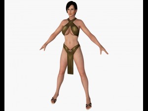 sexy bikini girl 07 Modelo 3D