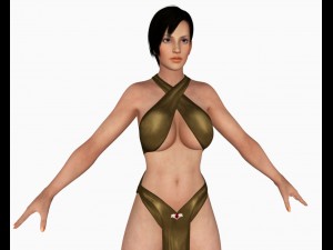 sexy bikini girl 07 Modelo 3D