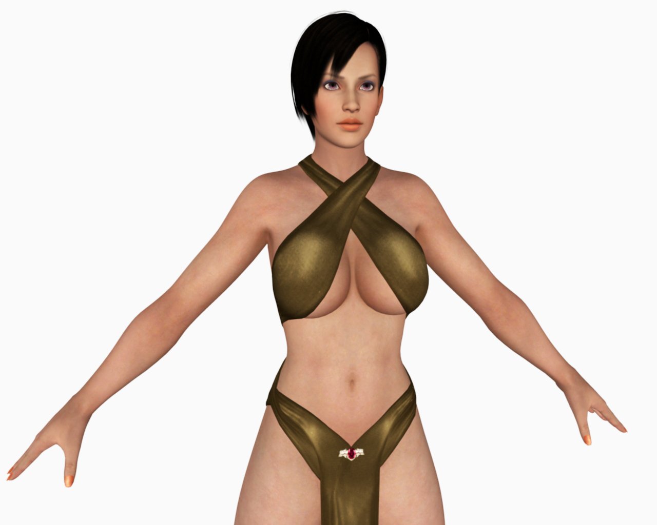 Sexy Bikini Girl 07 3d Model In Woman 3dexport