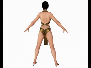 sexy bikini girl 07 Modelo 3D