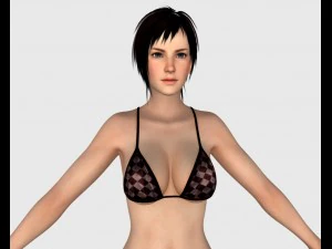 sexy bikini girl 08 3D Model
