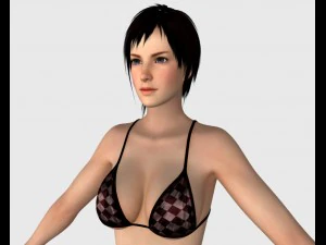 sexy bikini girl 08 3D Model