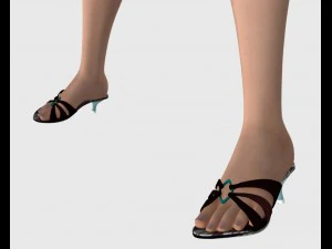 sexy bikini girl 08 3D Model