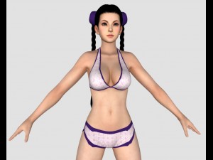 sexy bikini girl 09 3D मॉडल
