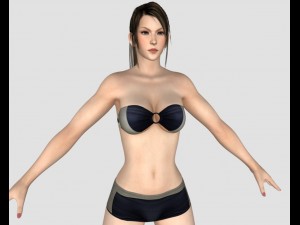 sexy bikini girl 10 Modelo 3D